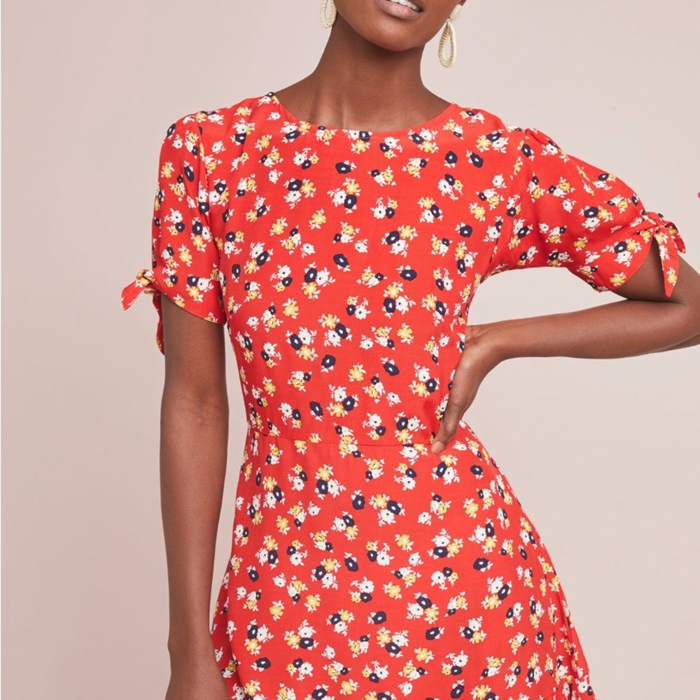 FAITHFULL COREOPSIS MINI DRESS
